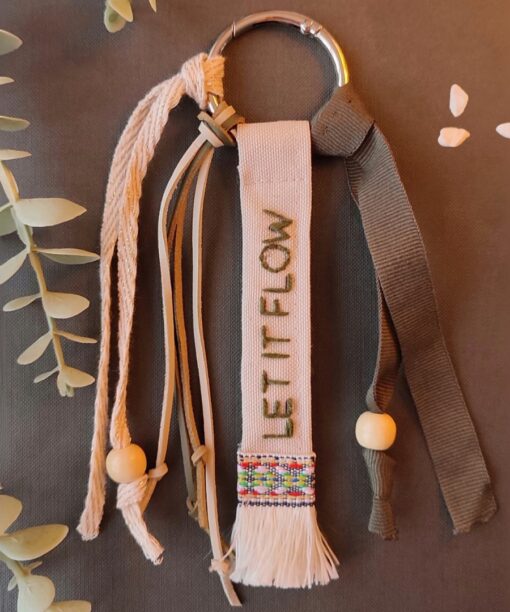 Let it Flow - Bag Charm