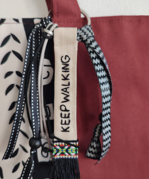 Alternative view of Keep Walking - Bag Charm